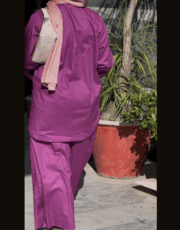 Blush Pink Lawn 2 Piece Kurta Set - Image 8