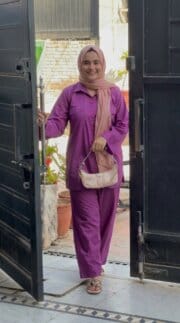 Blush Pink Lawn 2 Piece Kurta Set - Image 7